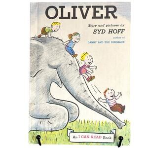Vintage 1960 Oliver Book by Syd Hoff, An I Can Read Book, Hardcover